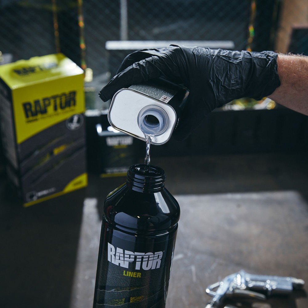 RAPTOR black coating kit DA6382