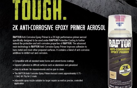 2k Anti Corrosive Epoxy Primer Aerosol