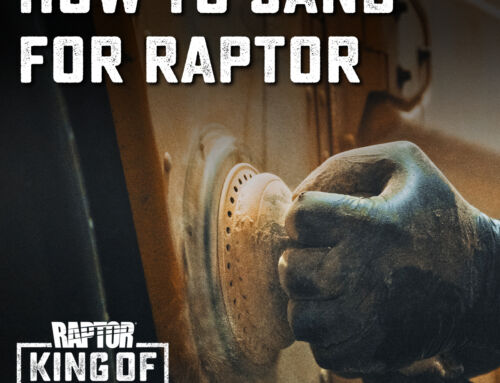 How-To Sand for RAPTOR