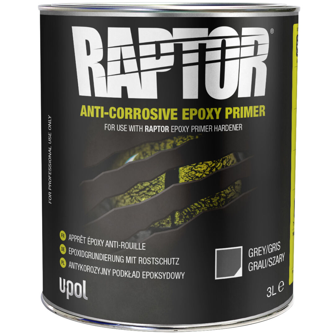 Raptor Rust RAPTOR Anti-Corrosive Epoxy Primer - Raptortough