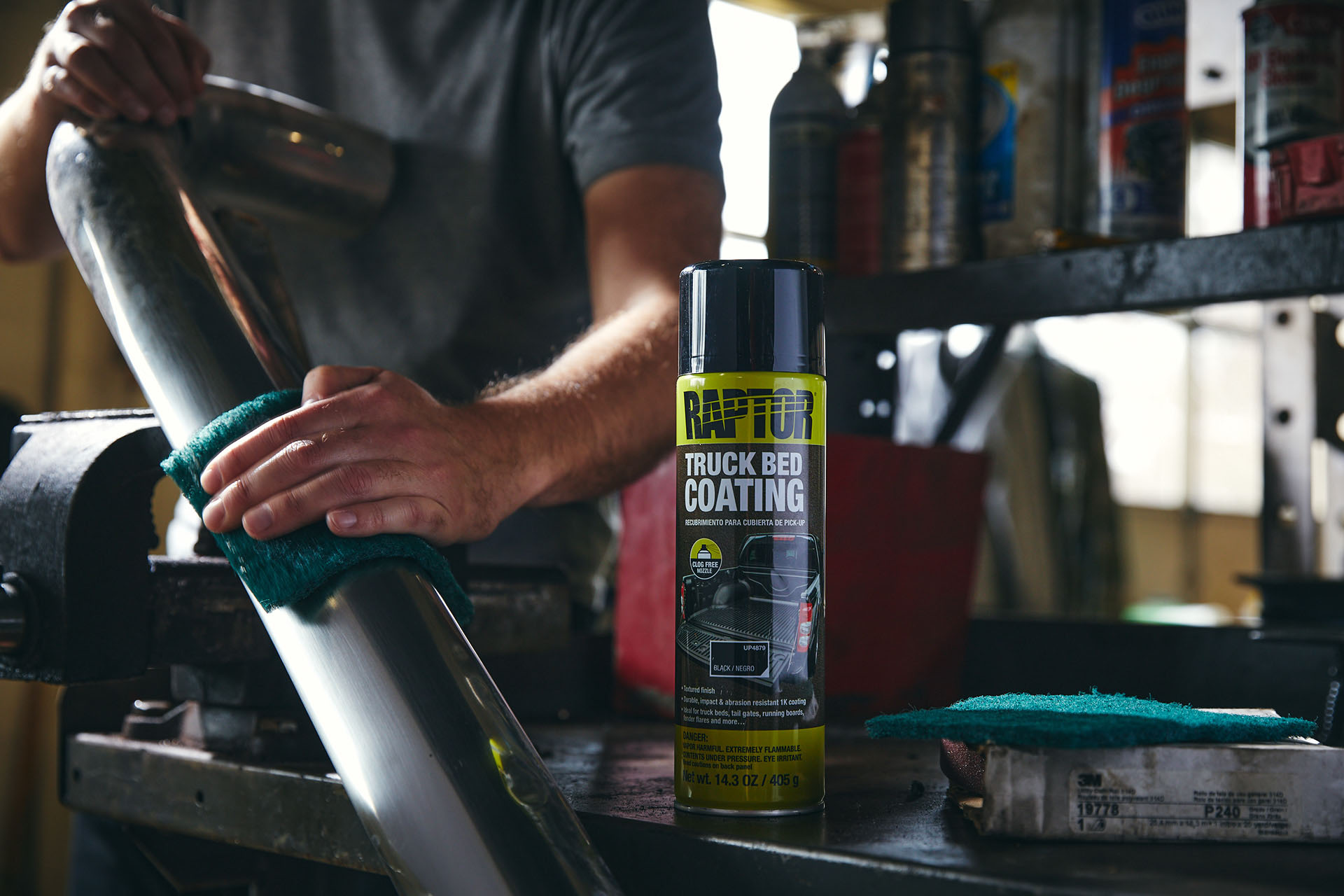 Undercoating Rocker Panel RAPTOR 1K Tough Undercoating Aerosol - Raptortough