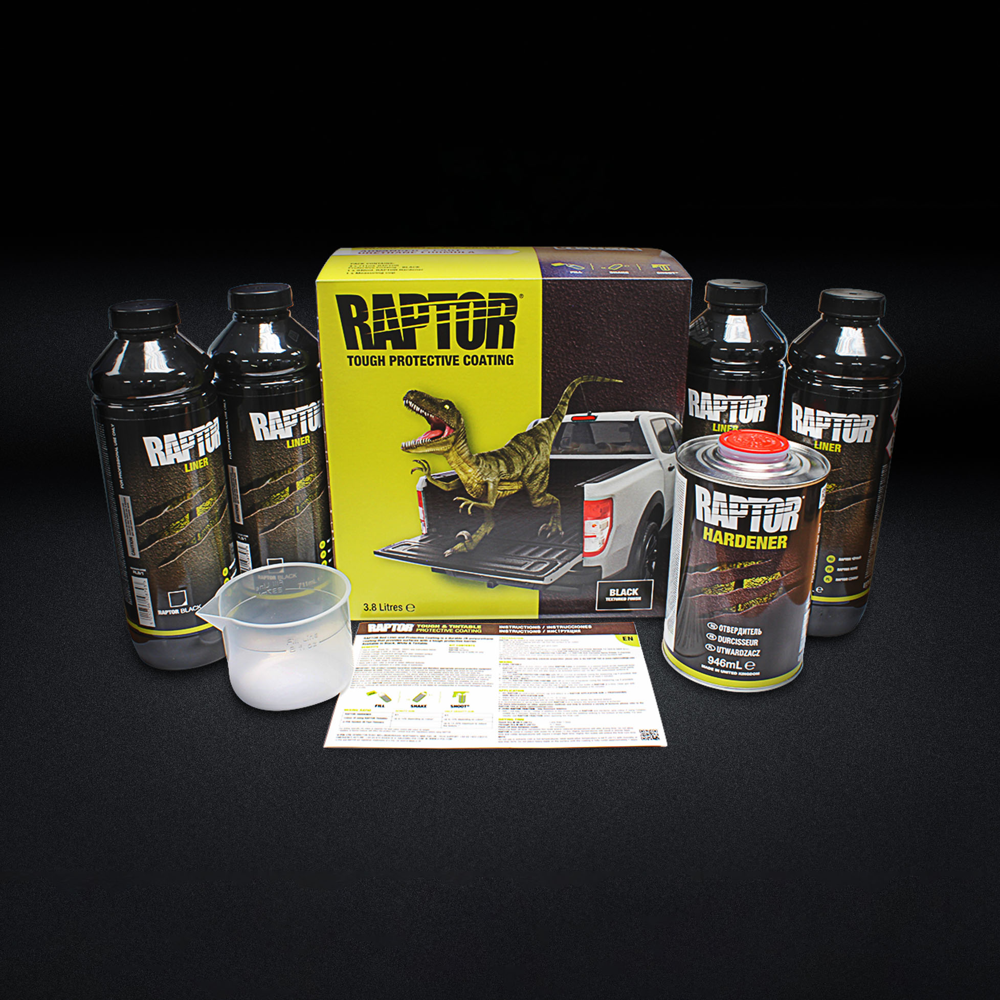 Raptor 4 bottle kit