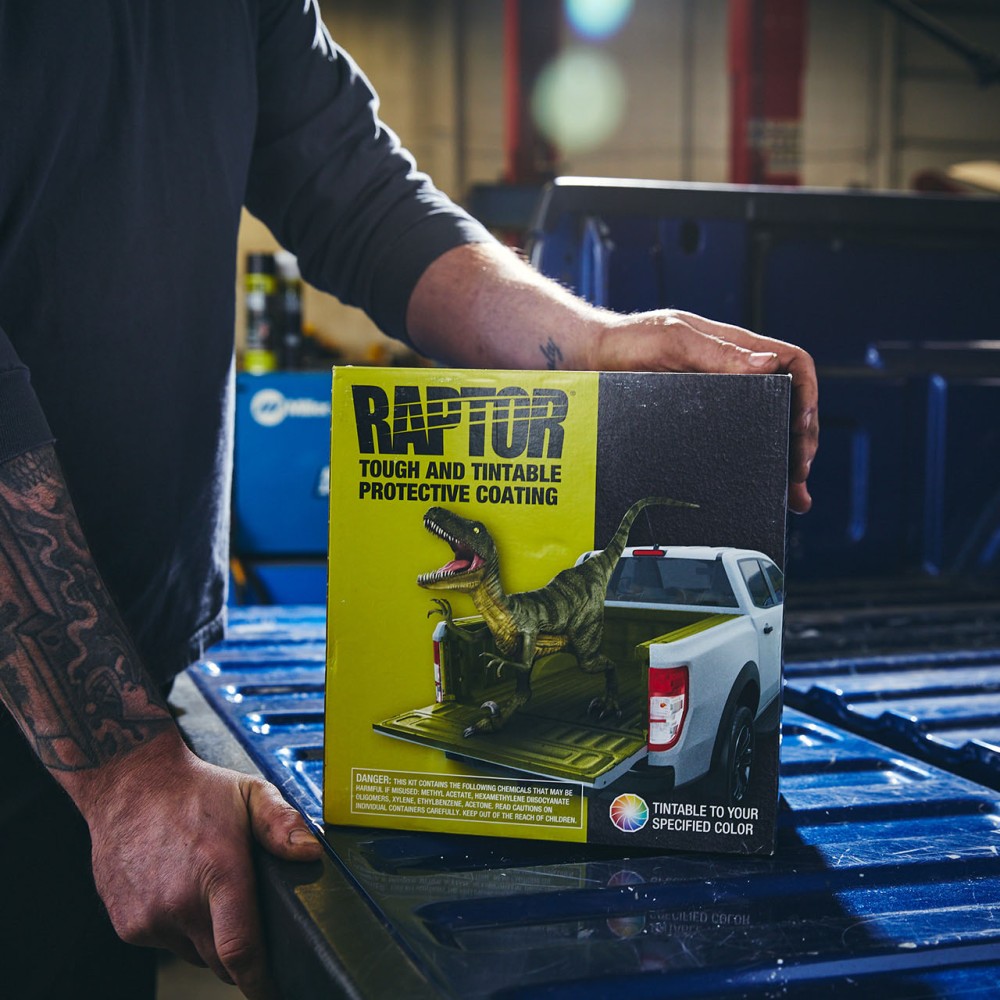  Raptor 820 products RAPTOR Black Spray Truck Bed Liner Kit - 1  Gallon kit : Automotive