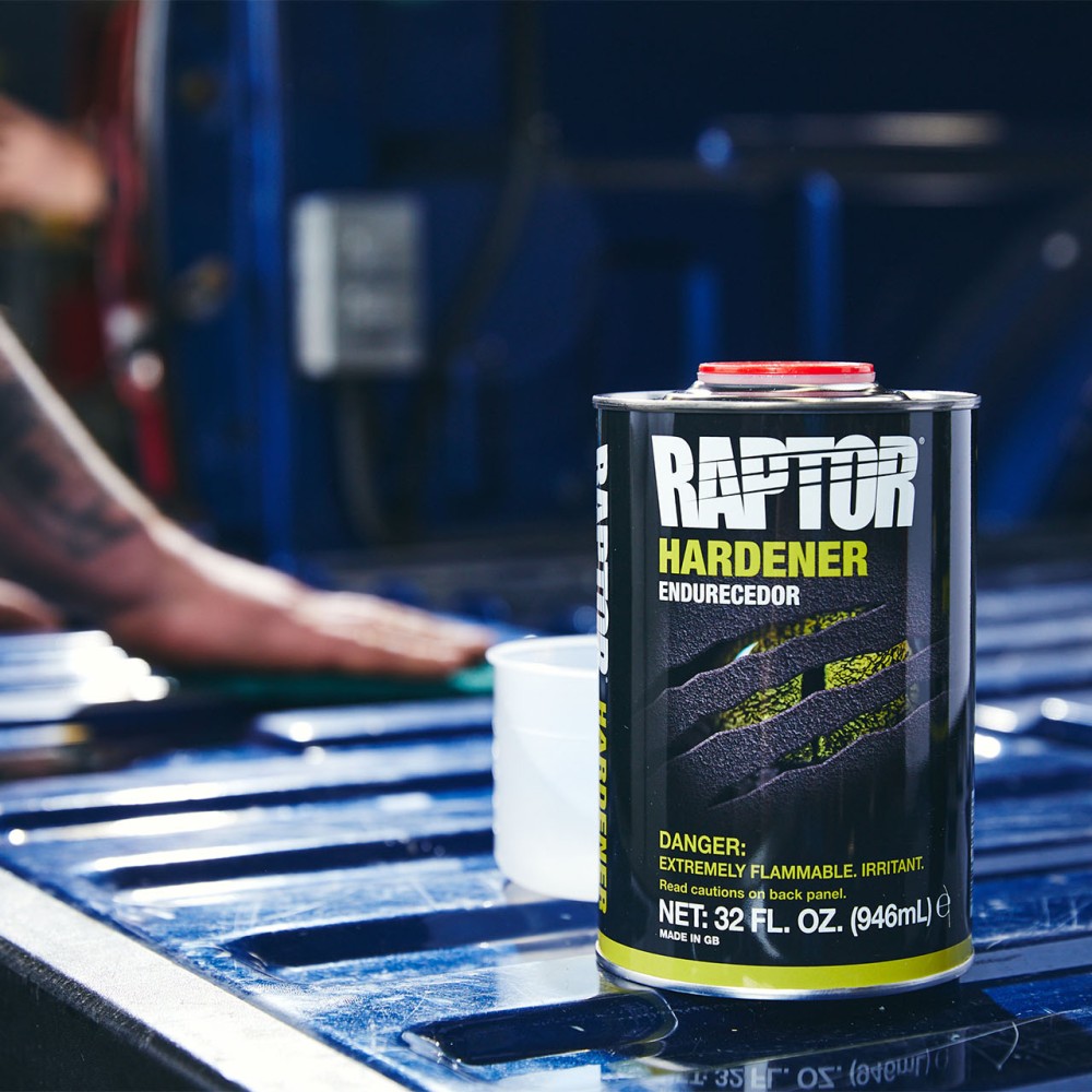 U-POL Raptor Rivestimento Protettivo | Vernice Antigraffio 2K 948 Ml + Indurente | Per Auto, Ruote, Superfici