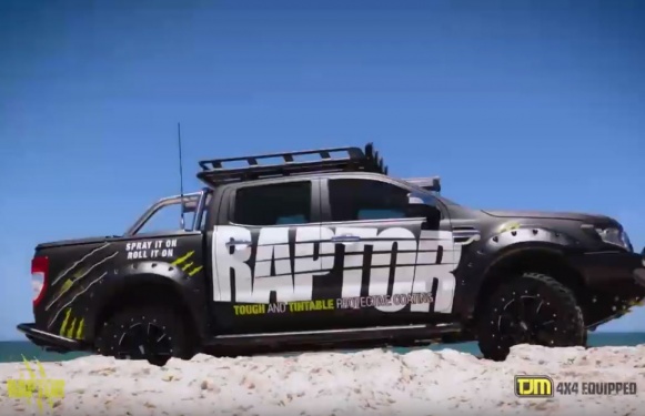 Raptor Truck with TJM 4x4 Equipped