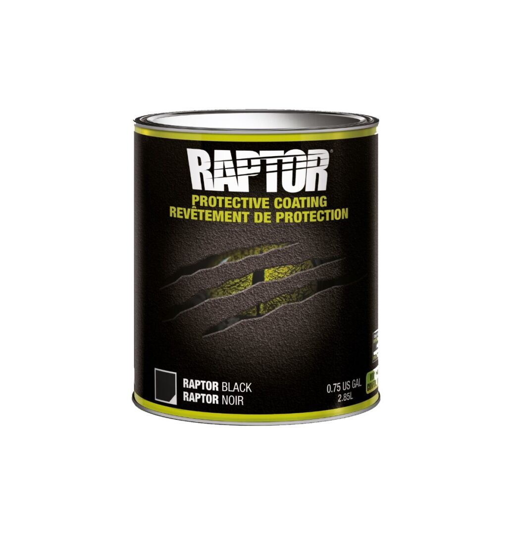 RAPTOR 2-Part Roll On Truck Bed Coating - Raptortough