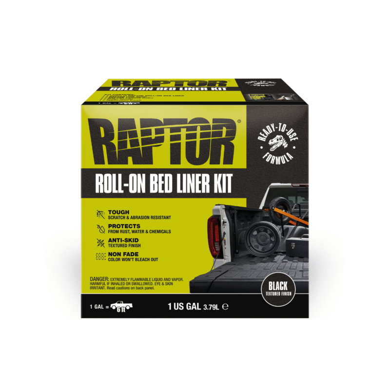 RAPTOR Roll-On Bed liner Kit - Raptortough