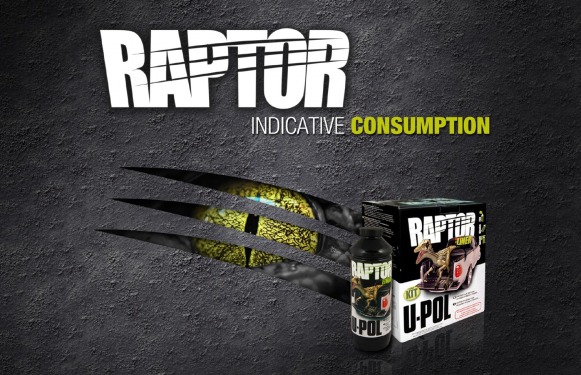 Укрывистость - Индикативный Расход Raptor
